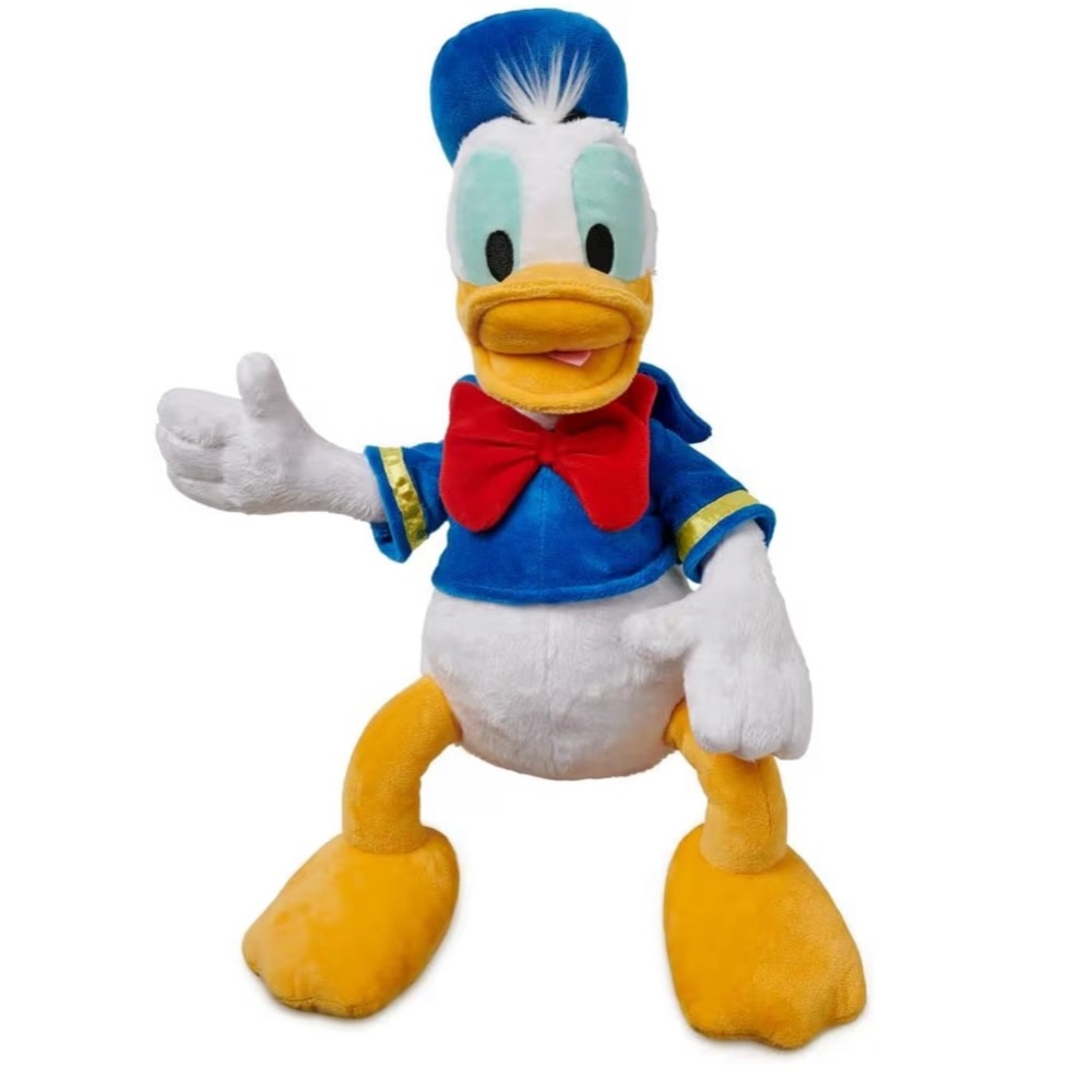 DISNEY STORE Official Donald Duck Medium Soft Toy Plush 2011 excellent Condition